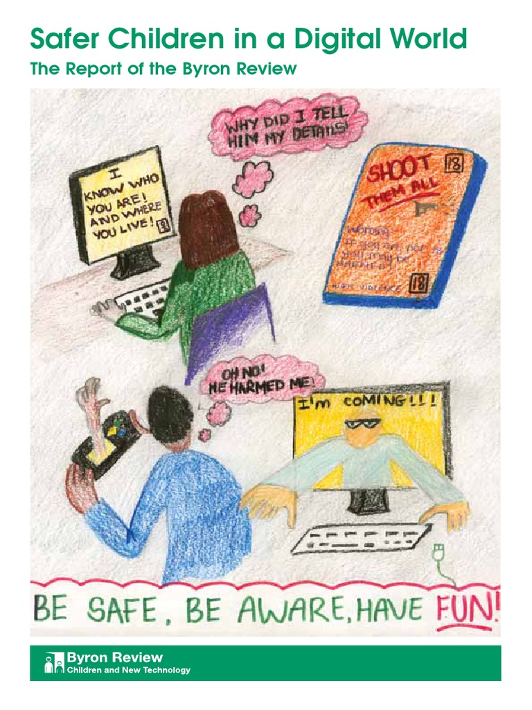 Report On Children Technology By Tania Byron Video Games - 