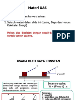 Materi Fisika Utk UAS