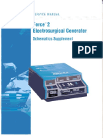 Valleylab Force 2 Schematics Supplement (-20PCH)