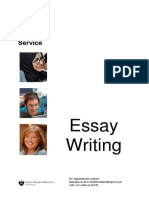 Planning and Writing Essays