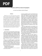 Download Security and Privacy Issues in E-passports by ghepardoo SN3099139 doc pdf