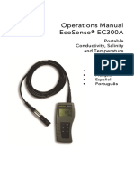 Manual Medidor de Salinidad EC300A-Conductivity-Meter