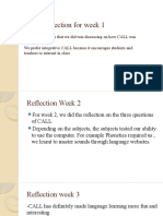 POWERPOINT ON REFLECTIONS