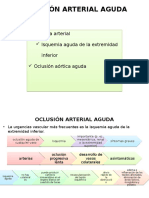 Oclusión Arterial Aguda