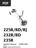 Download Husqvarna 225RJ Trimmer Manual by pwrfrwrd2 SN30992107 doc pdf