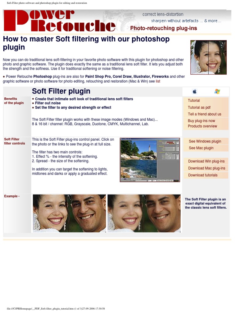 Soft-Filter Plugin Tutorial | PDF