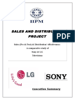 Sales Distribution Project LG SONY