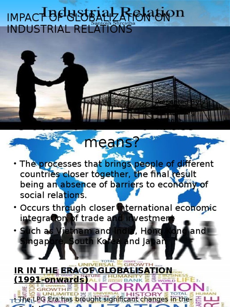 Globalization's Impact on Industrial Relations | PDF | Globalization ...