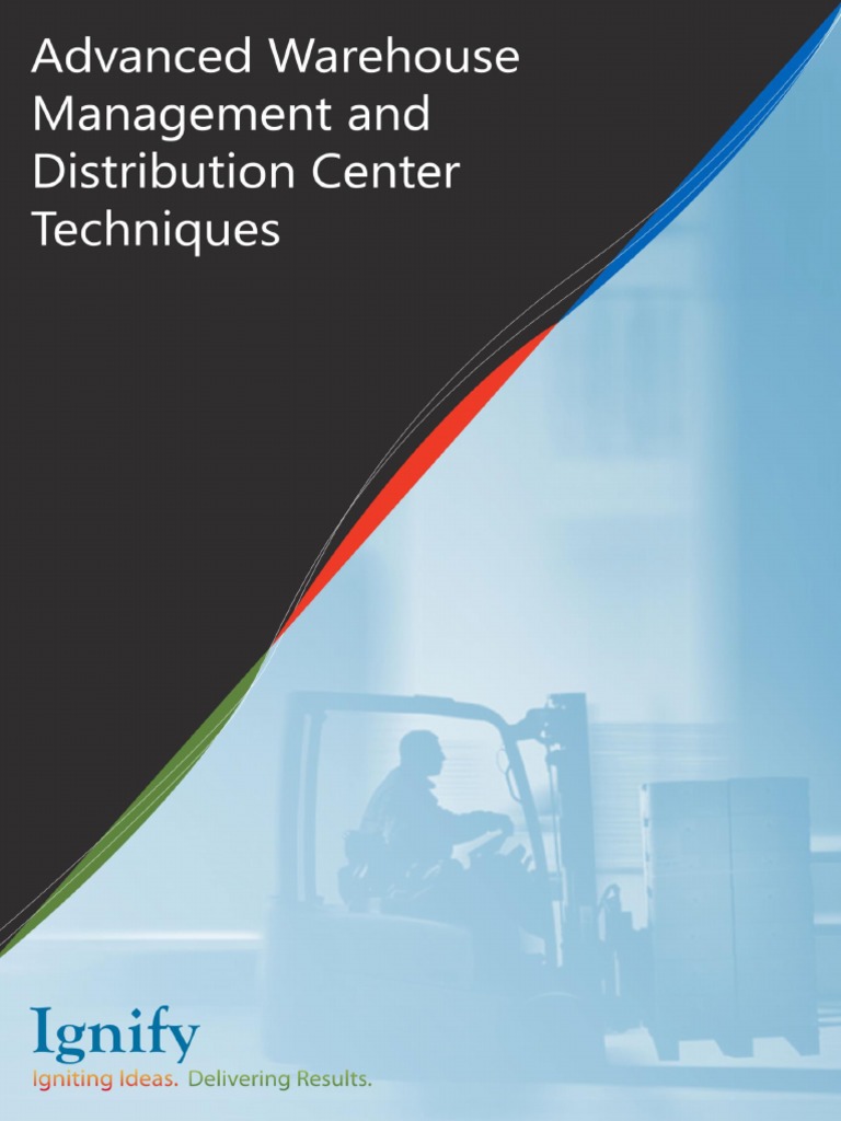 Advanced Warehouse Management and Distribution Center Techniques | PDF
