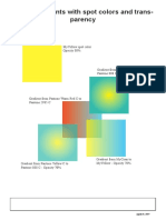 Smoot Gradients With Spot Colors and Trans-Parency: Myyellow Spot Color Opacity 80%