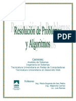 Apunte - U1 - 2014 RESOLUCION DE PROBLEMAS Y ALGORITMOS