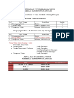 Pola Ketenagaan Petugas Laboratorium