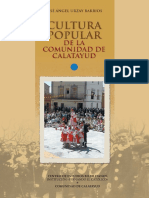 Cultura Popular Comunidad de Calatayud. Tomo I