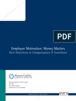 Employee Motivation-Money Matters