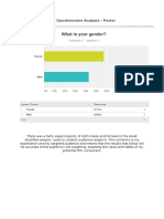 Audience Research Analysis - Poster