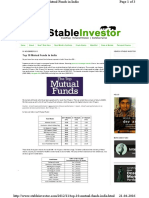 Top 10 Mutual Funds India