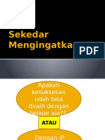 Sekedar Mengingatkan 1