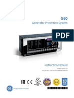 GE G60 Manual