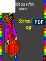 Wise King Solomon French