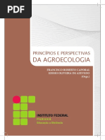 Princípios e Perspectivas Da Agroecologia - Francisco Roberto Caporal, Edisio Oliveira de Azevedo (Orgs) - Instituto Federal Paraná Educação à Distância, 2011