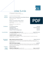 C Lovin - Resume