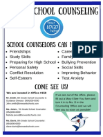 Generic School Counseling Flyer