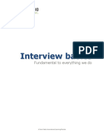 Interview Basics