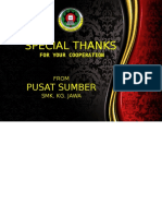 Special Thanks: Pusat Sumber