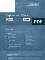 ZigBee and WiMax