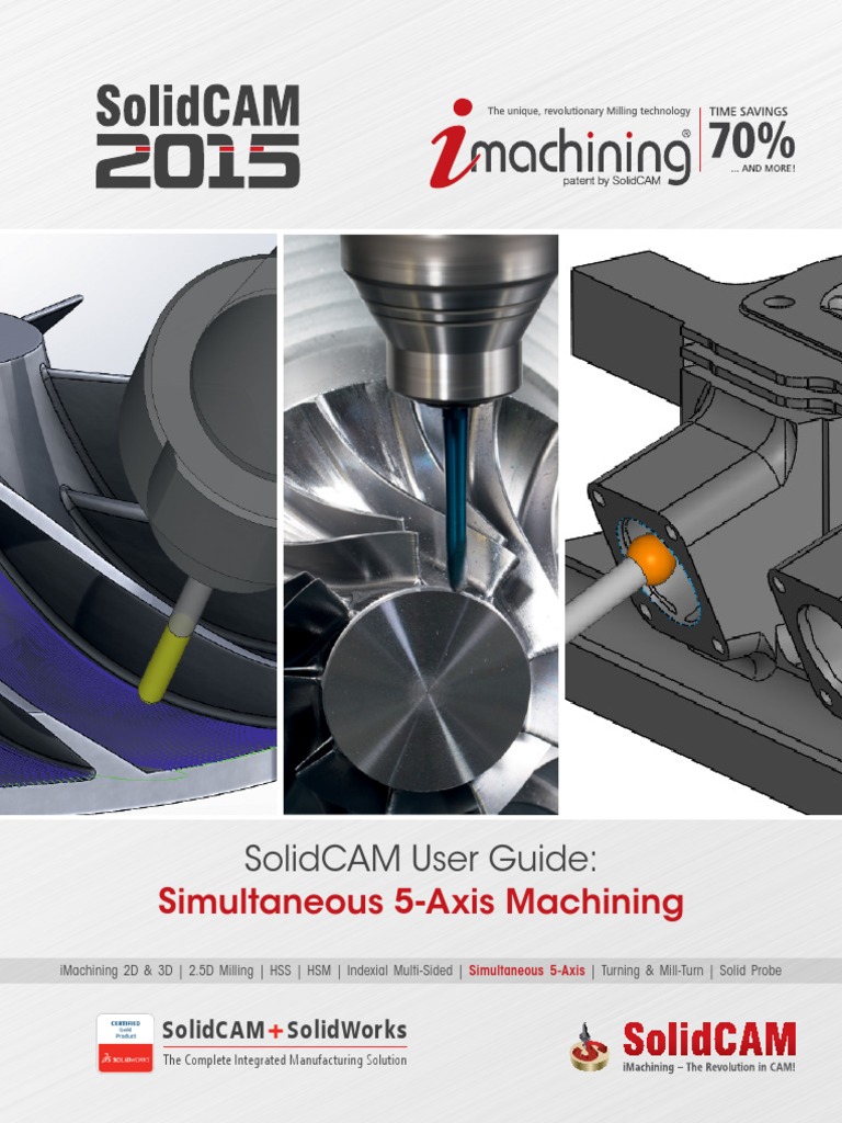 2015 SolidCAM Sim. 5-Axis-Milling User Guide | PDF | Machining | Simulation