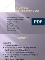 SWOT Analysis & Marketing Strategy of ITL