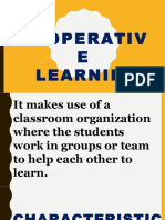 Cooperative Learning