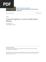Contested Legitimacy - Coercion and The State in Ethiopia