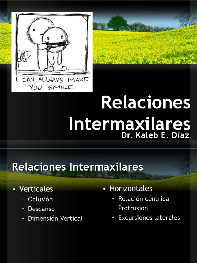 Relaciones Intermaxilares en Prótesis Total | PDF | Odontología ...