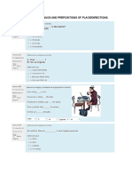 Present and Prepositions of Place,Directions