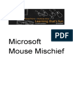 Microsoft Mouse Mishief