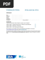 Formação PHDA Inscição