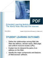 Extended Learning Module B The World Wide Web and The Internet