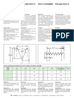 Poly V belt specs