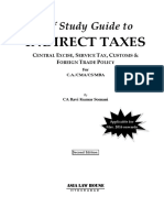  Self Study Guide to Indirect Taxes 2nd Edition