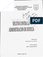 Delitos Contra La Adm. de Justicia - Prof. Francisco Motta (Venezuela)
