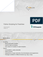 ParaView and Python scripting