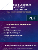 Proceso Sucesorio Intestado notarial