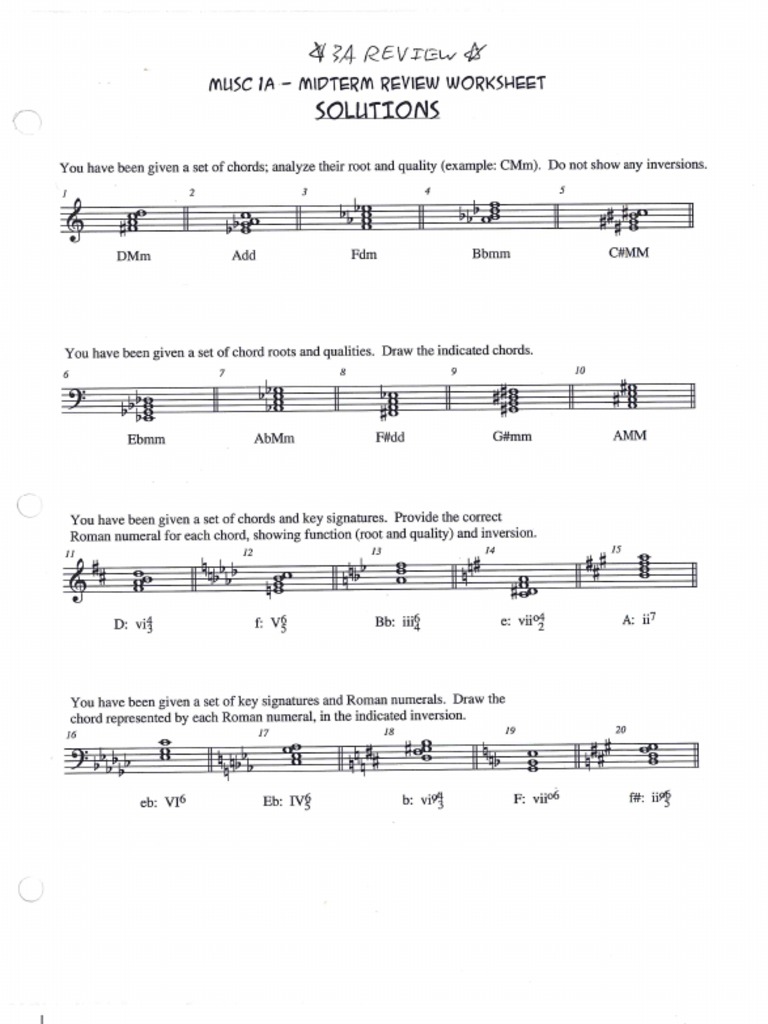 3A Review Answers | PDF