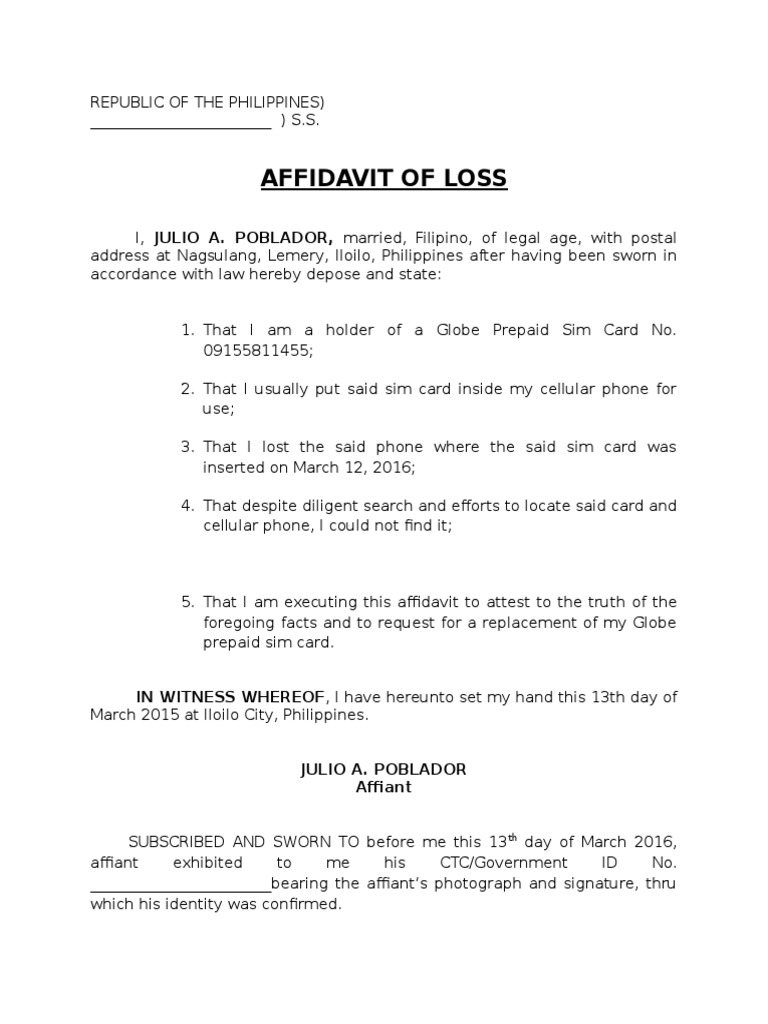 affidavit-of-loss-sim-card