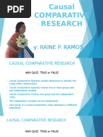 Causal Comparative Research - Copy