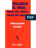 PTEPT 014 El Perjuicio y El Ideal. Hacia Una Clínica Social Del Trauma - Paul-Laurent Assoun