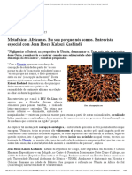 Metafísicas Africanas. Eu sou porque nós somos.pdf