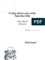 Data-Driven Look at the Real-Time Web Ecosystem