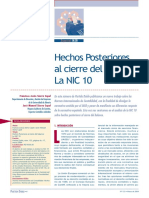 Analisis de La NIC 10 (Texto de 1999)